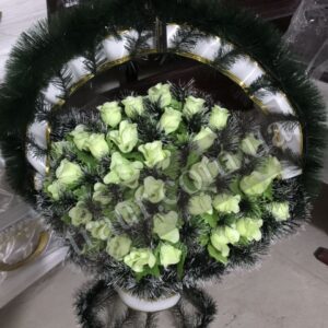 КОРЗИНЫ ИЗ ЖИВЫХ ЦВЕТОВ